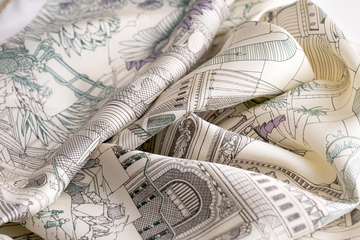 Notre choix de la soie 18 mommes pour nos carrés de soie