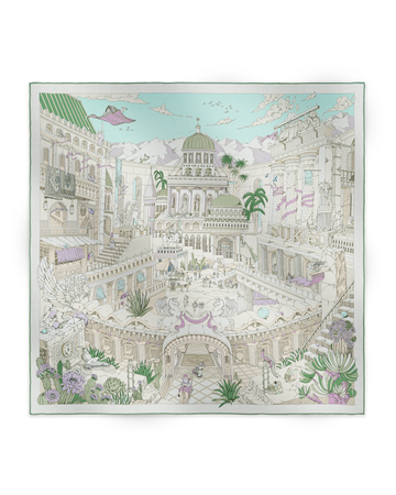 Carré 90 La Cité des Terres de l'Ouest - Vert Jade - SUKē