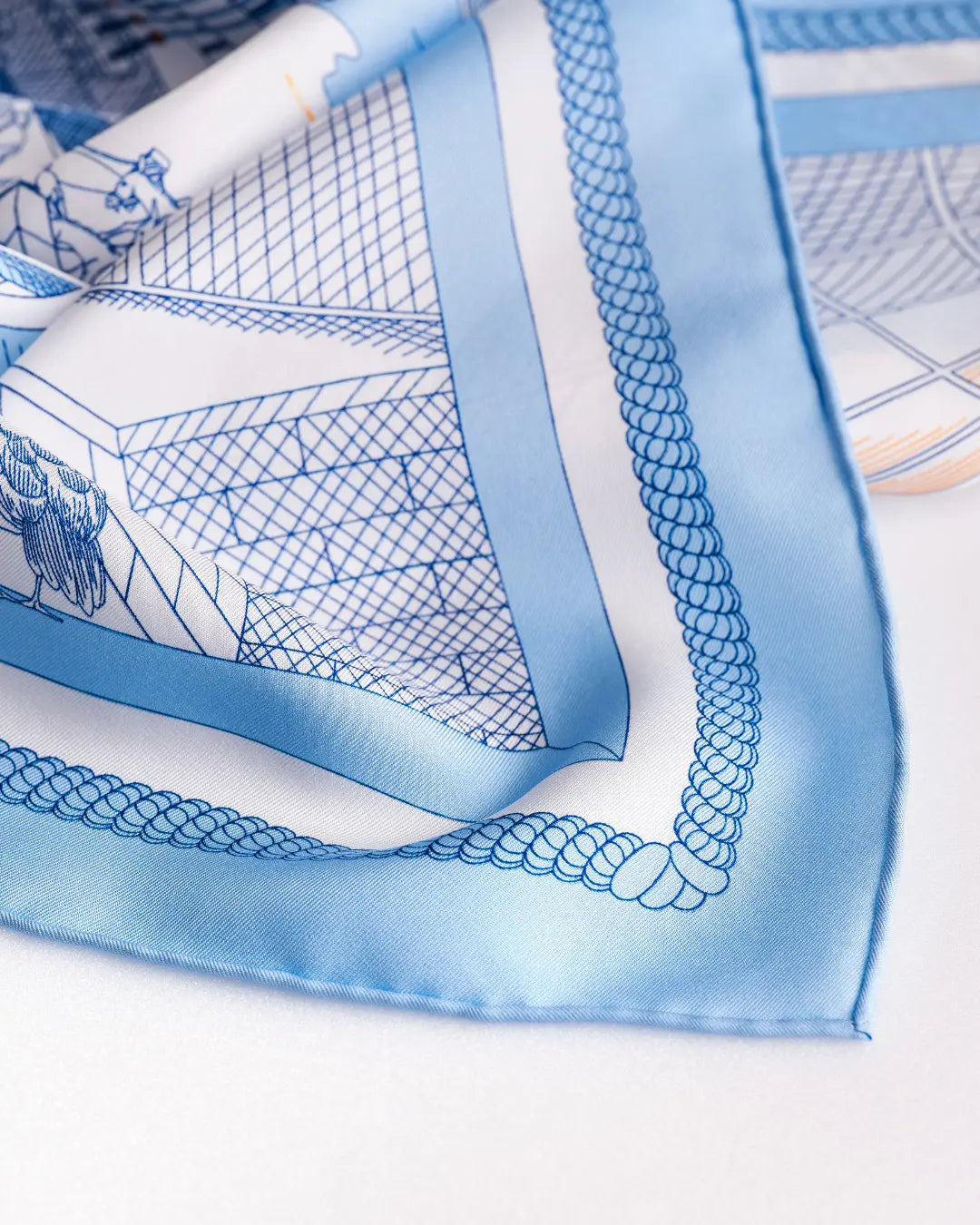 MER ET LUNE D'UN MÊME ÉCLAT - BLEU CIEL - SUKē