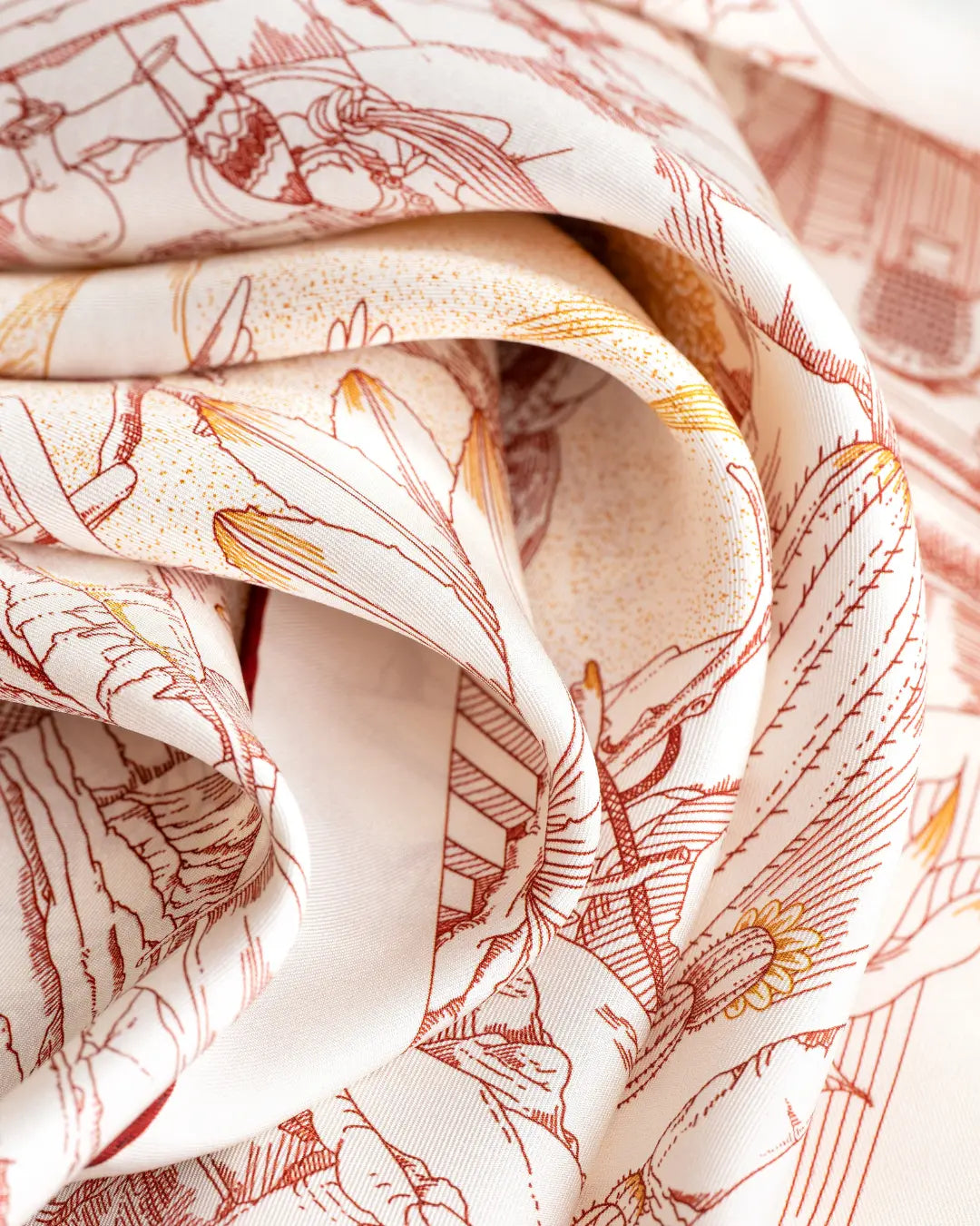 L'OASIS MIRACULEUSE - ROUGE CINABRE - SUKē