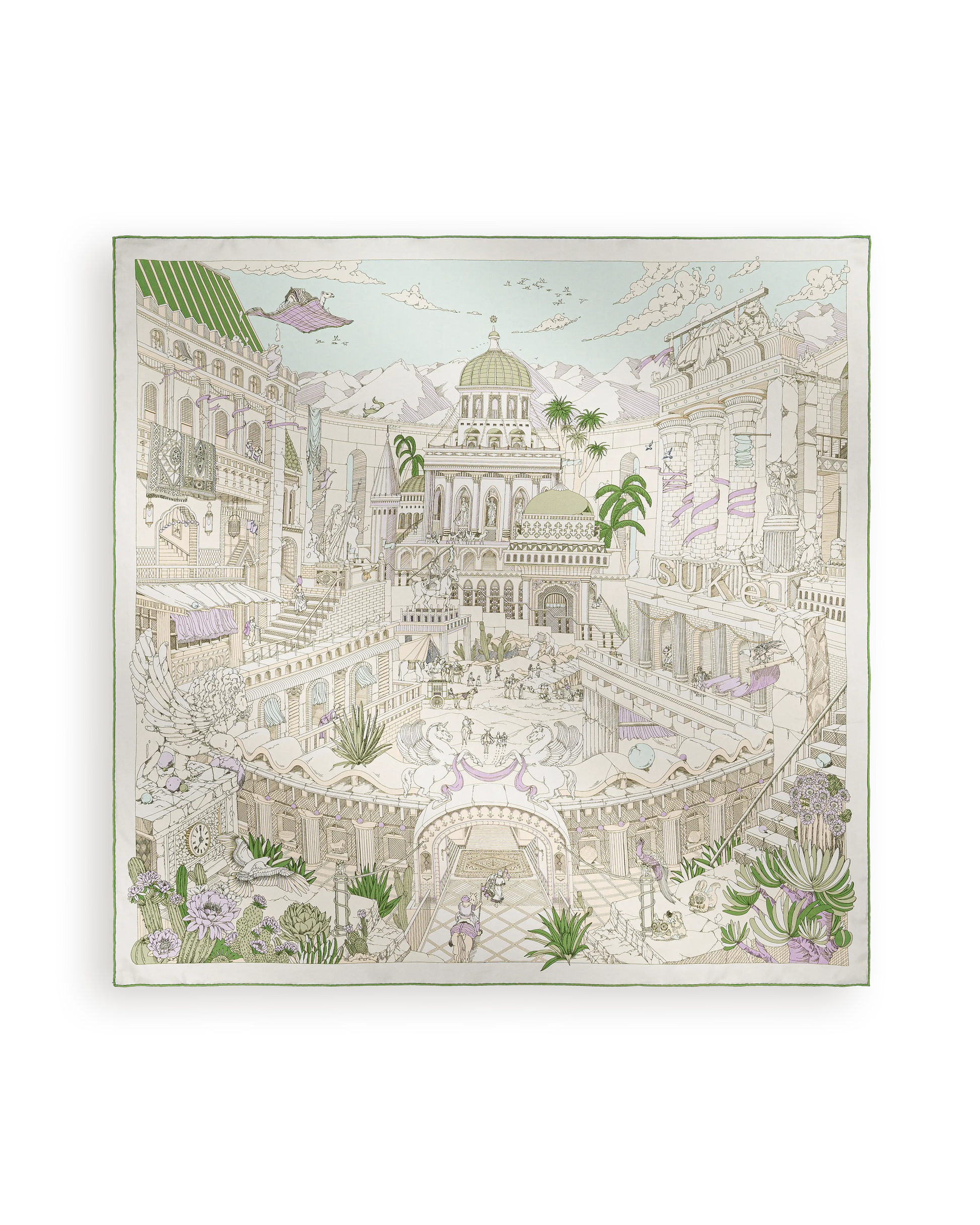 LA CITÉ DES TERRES DE L'OUEST - VERT JADE - SUKē