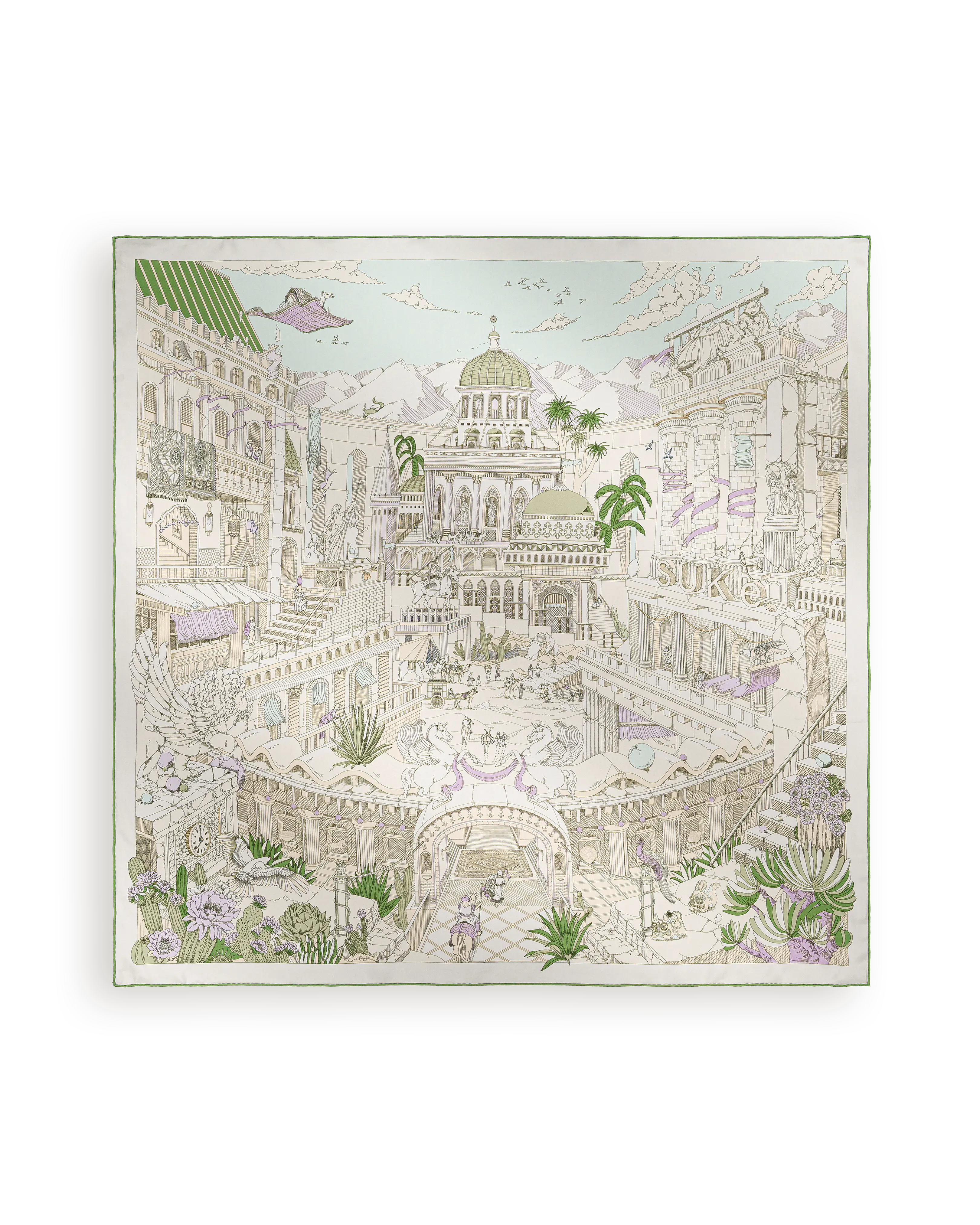 LA CITÉ DES TERRES DE L'OUEST - VERT JADE - SUKē