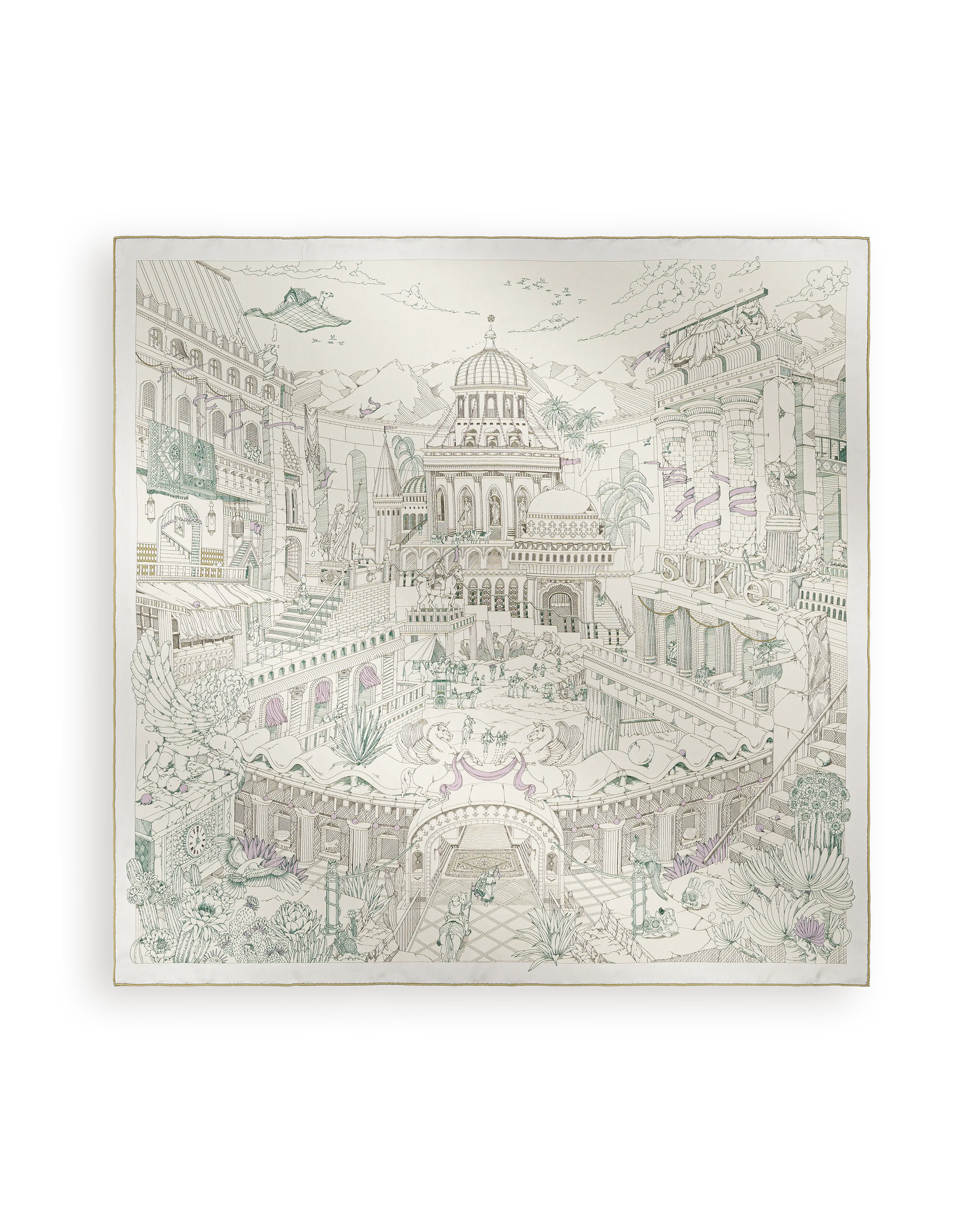 LA CITÉ DES TERRES DE L'OUEST - VERT SAUGE - SUKē