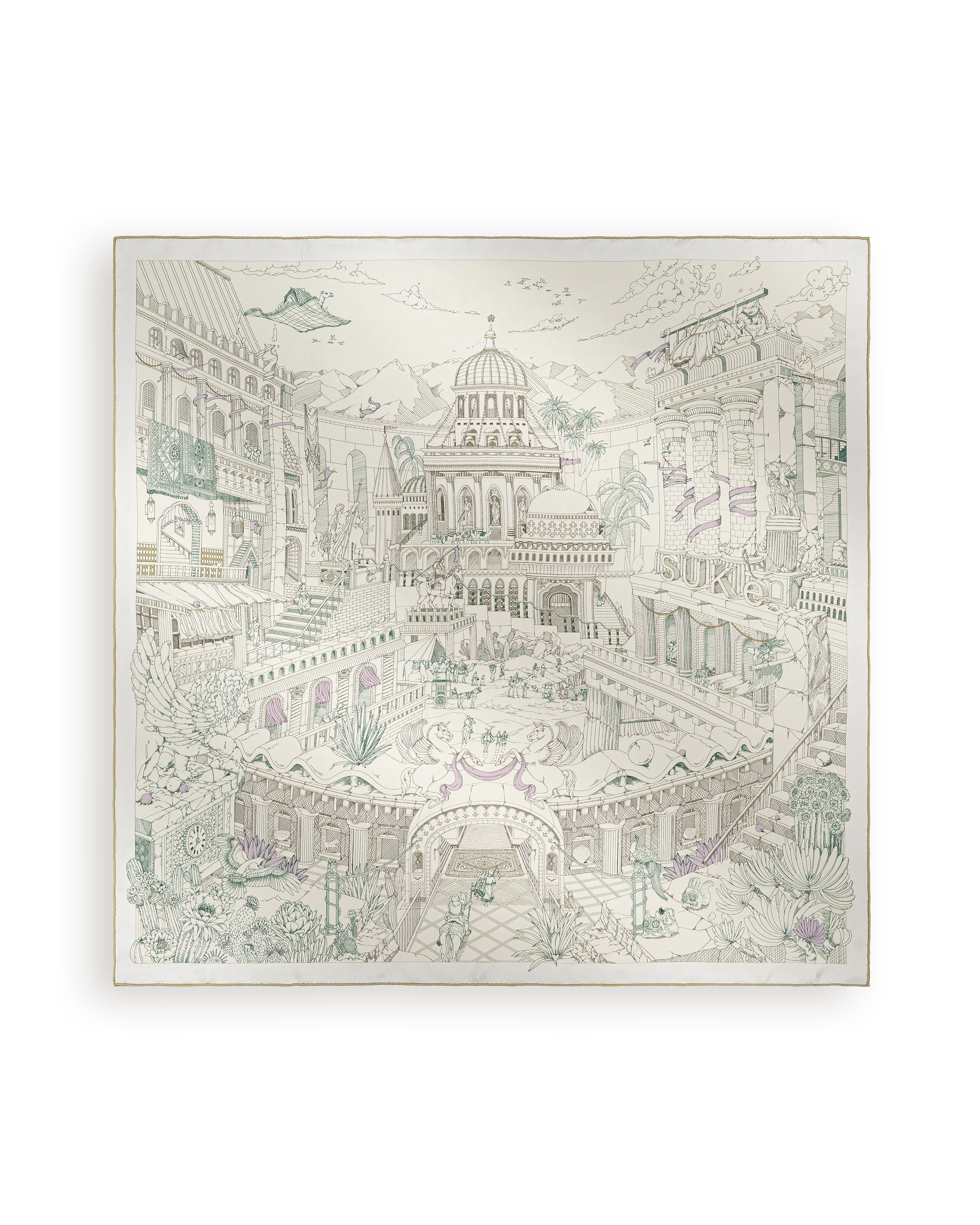 LA CITÉ DES TERRES DE L'OUEST - VERT SAUGE - SUKē