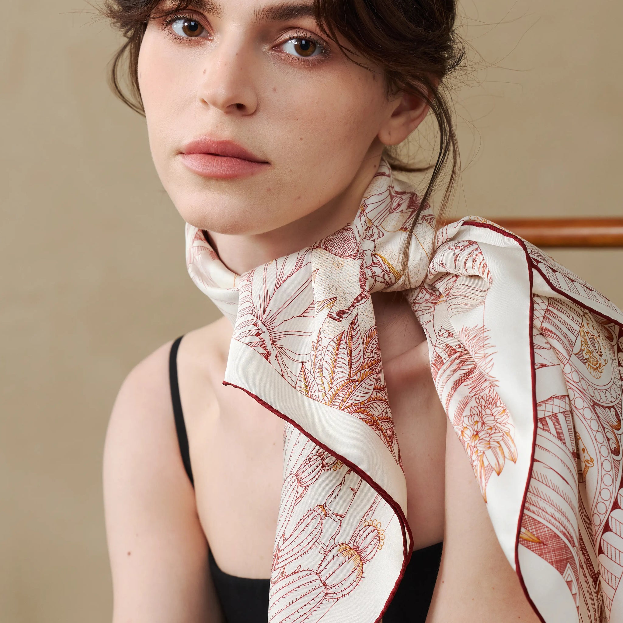 L'OASIS MIRACULEUSE - ROUGE CINABRE - SUKē