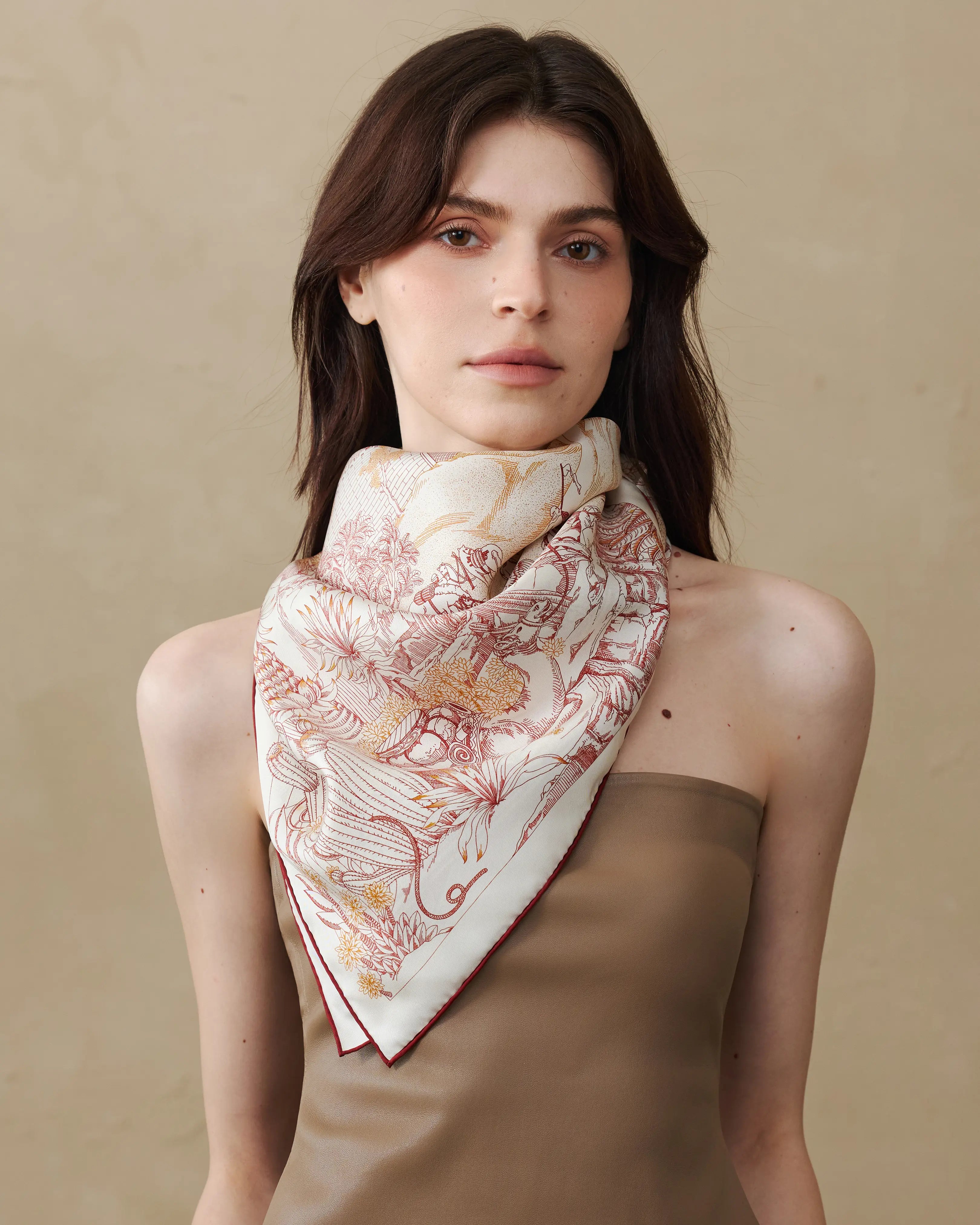 L'OASIS MIRACULEUSE - ROUGE CINABRE - SUKē